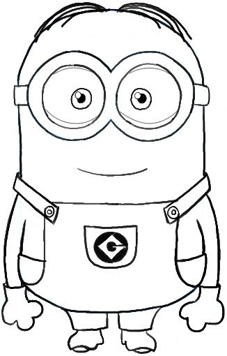326x510 Minion Coloring Pages Birthday Parties Banderines