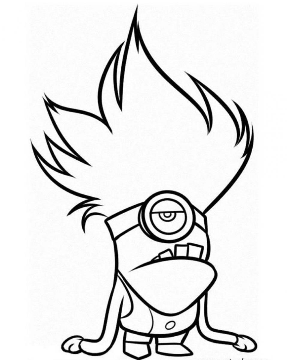 958x1200 Minion Coloring Pages, Printable Minion Coloring Pages, Free