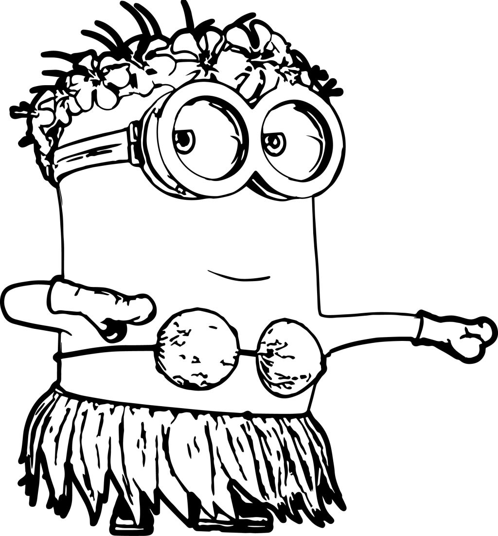1024x1102 Minion Coloring Sheets