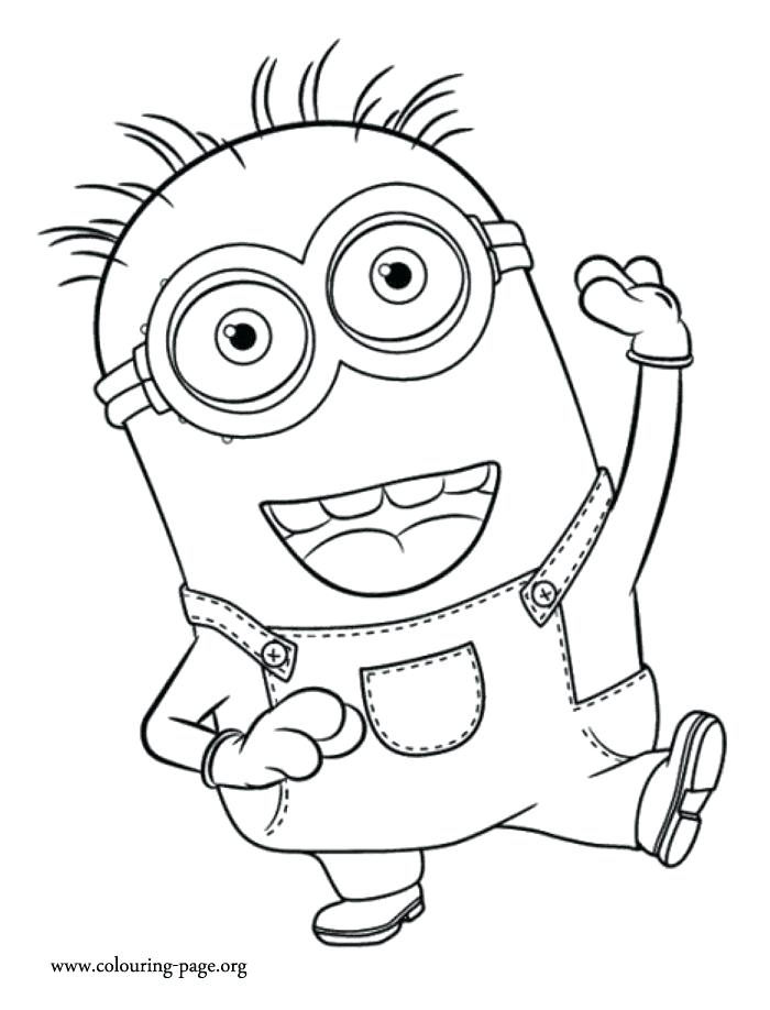 700x918 Printable Minion