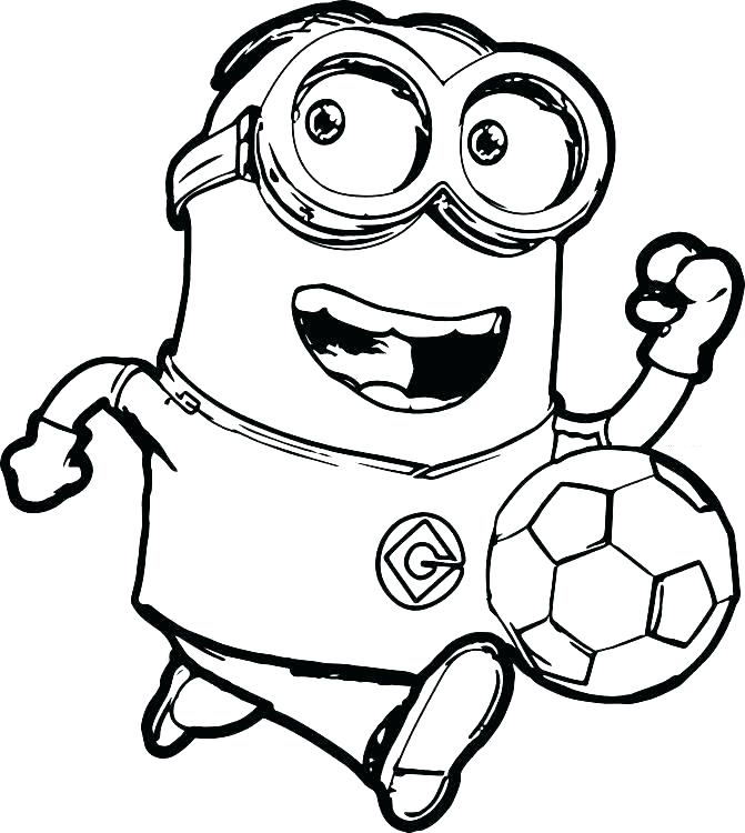 671x750 Minion Coloring Pages Minion Ice Cream Coloring Pages Also Minion