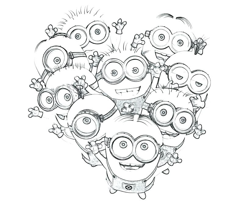 800x667 Despicable Me Minion Coloring Pages Minion Coloring Pages Online