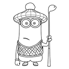 Minion Coloring Pages To Print