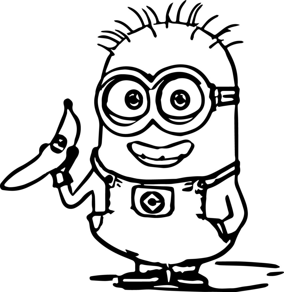 993x1024 Minion Coloring Pages To Print Inspirational Minion Coloring Pages