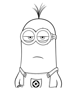 260x300 Minions Coloring Pages Playing Learning