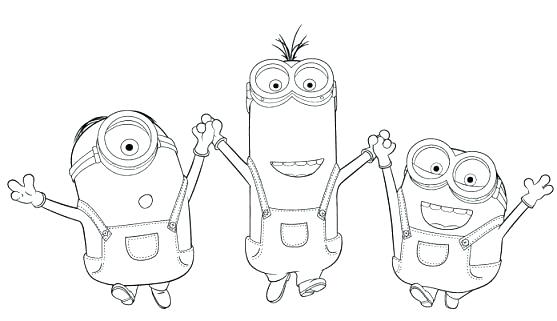 557x321 Printable Minions Coloring Pages Free Minion Coloring Pages Minion