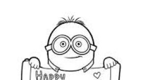 280x158 Minions Valentines Day Coloring Pages Enam Valentine
