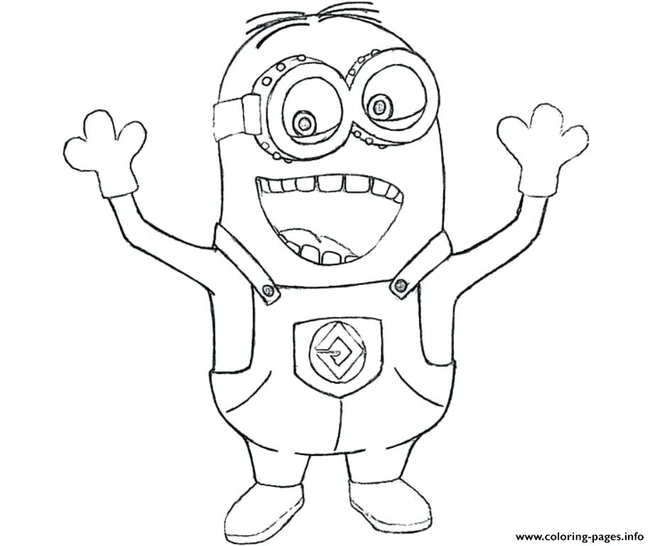 922x768 Minion Coloring Sheet Minion Coloring Pages And Minion With Two
