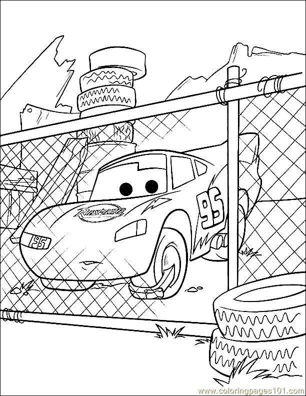Minivan Coloring Page