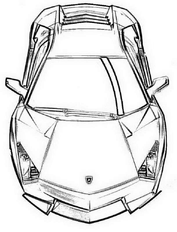 610x799 How To Find Free Lamborghini Coloring Pages To Print