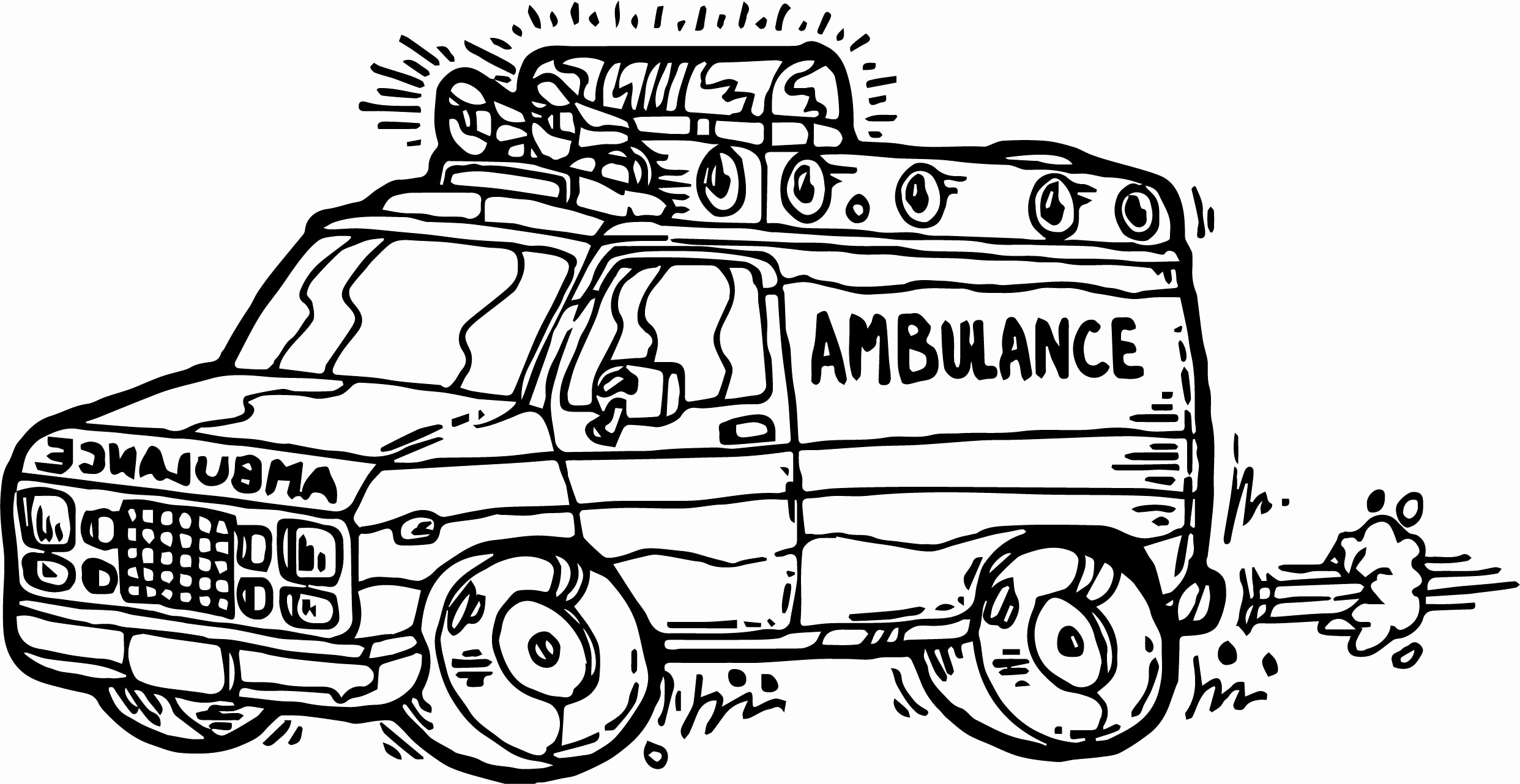 2484x1282 Ambulance Coloring Pages 50 Beautiful Pics Of Ideas