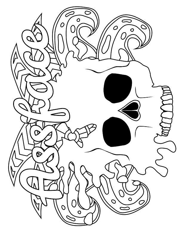 Mink Coloring Page