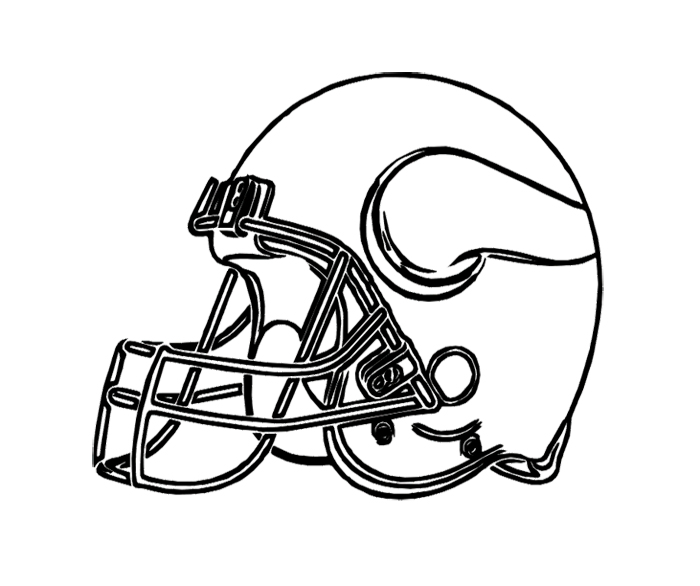 700x586 Minnesota Vikings Coloring Sheets