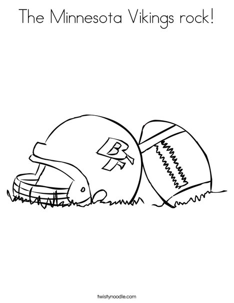 468x605 The Minnesota Vikings Rock Coloring Page