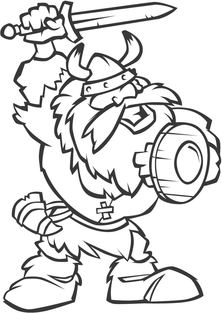 750x1056 Coloring Pages Gorgeous Viking Minnesota Vikings In Incredible