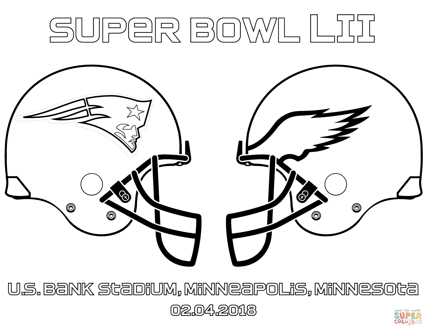 1500x1160 Sensational Superbowl Coloring Pages Super Bow