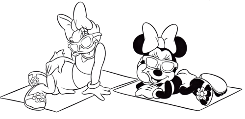 500x244 Walt Disney Figuren Bilder Walt Disney Coloring Pages