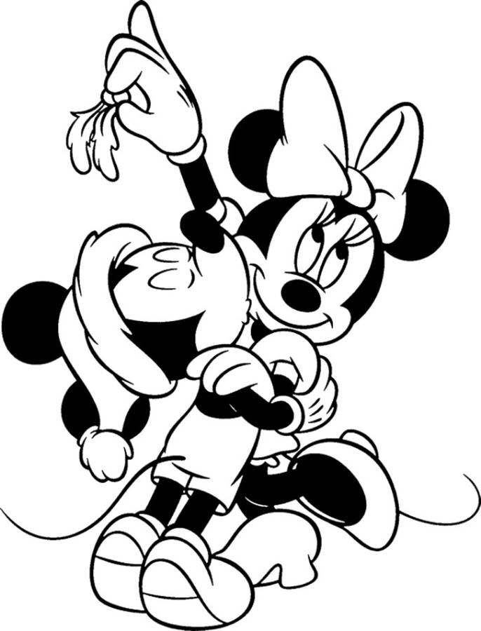 686x900 Download And Print Mickey Minnie Mouse Disney Merry Christmas
