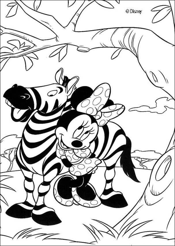 607x850 Mickey Mouse Coloring Pages