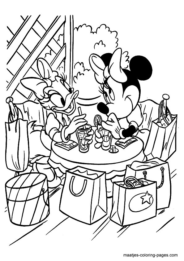 595x842 Daisy Amp Minnie Shopping Minnie Mousedaisy Duckdoc Mcstuffins