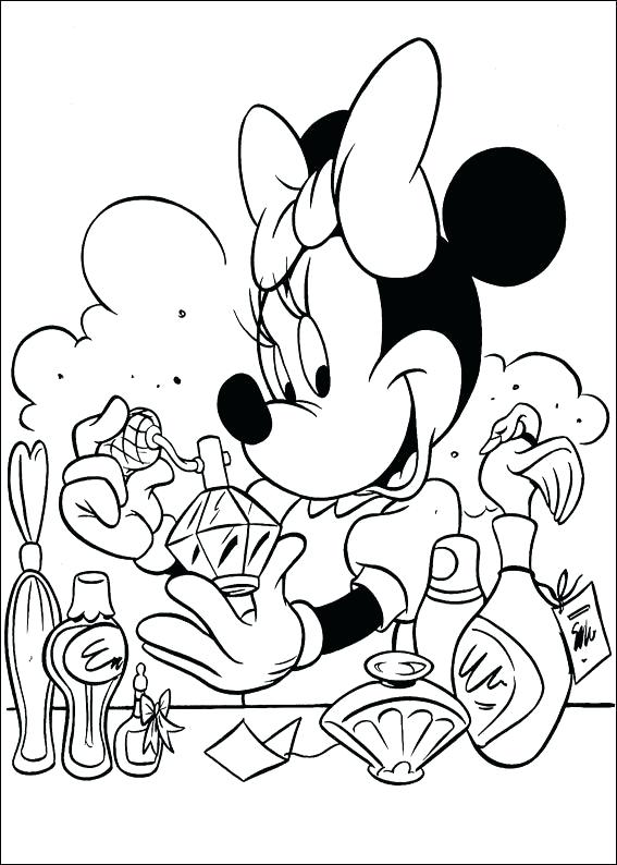 567x794 Minnie Mouse And Daisy Duck Coloring Pages Minnie Mouse Daisy Duck