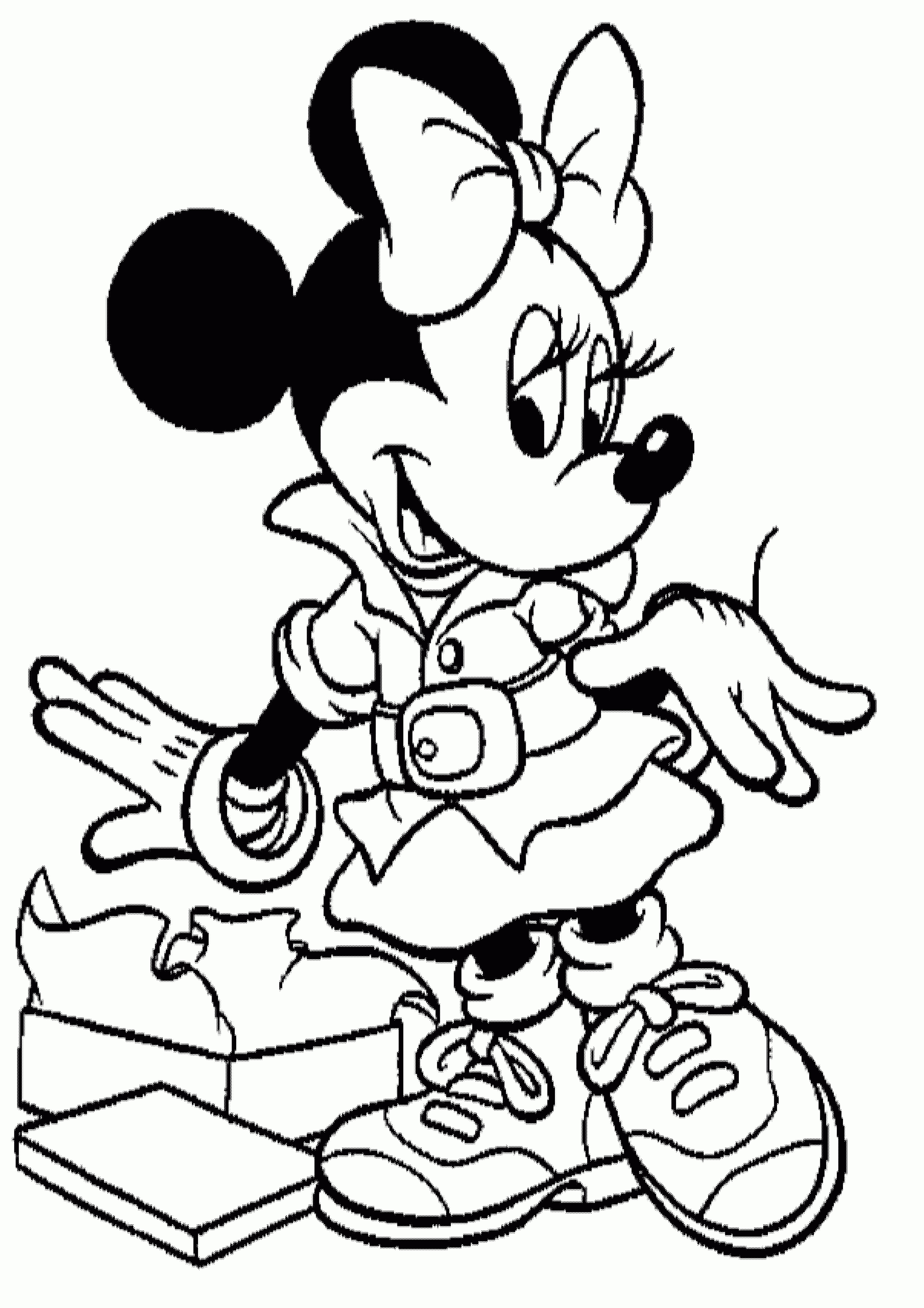 4960x7015 Best Of Minnie Mouse Bow Coloring Pages Coloring Page Pedia