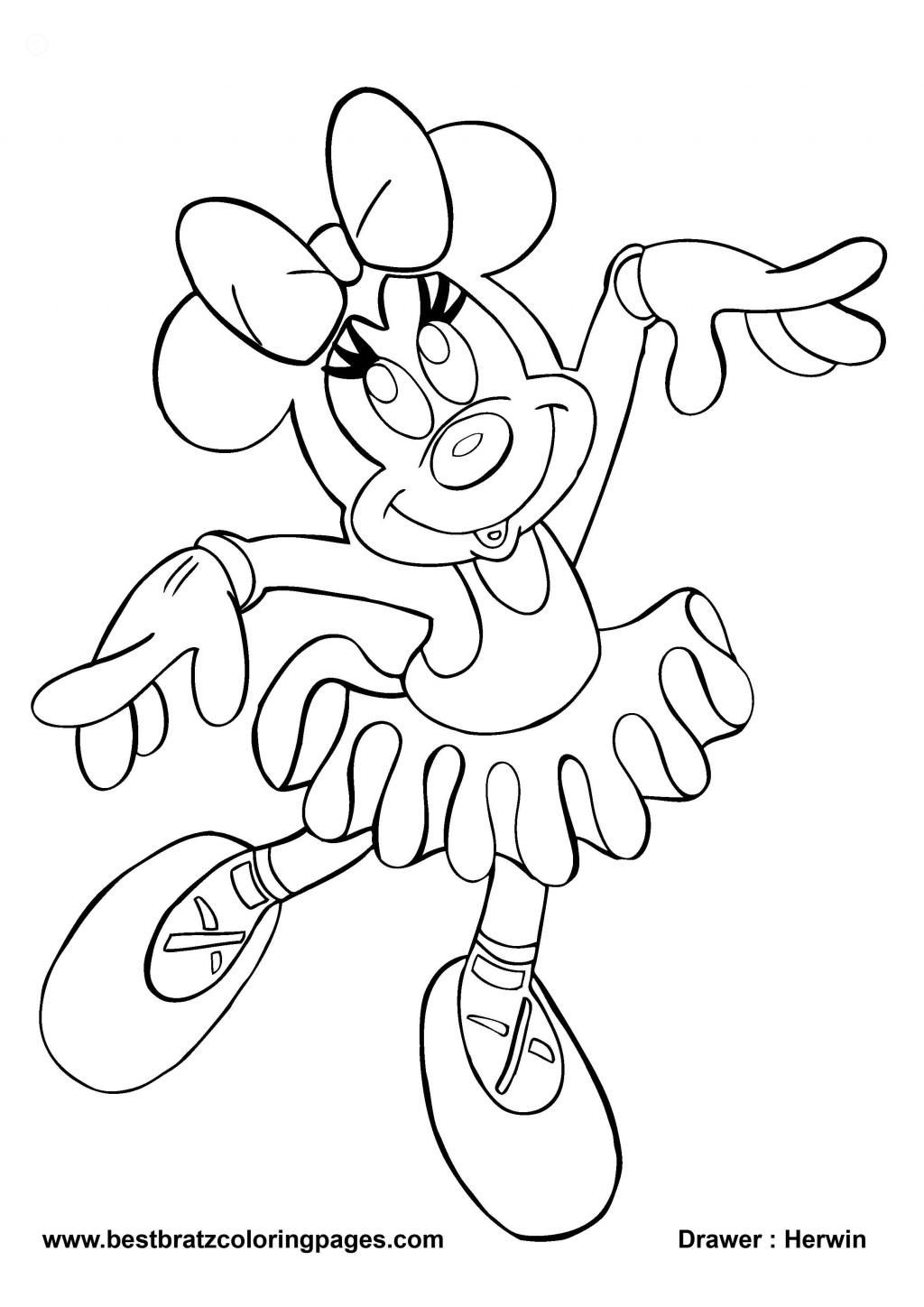1024x1448 Minnie Mouse Bow Coloring Pages Minnie Mouse Tekningar