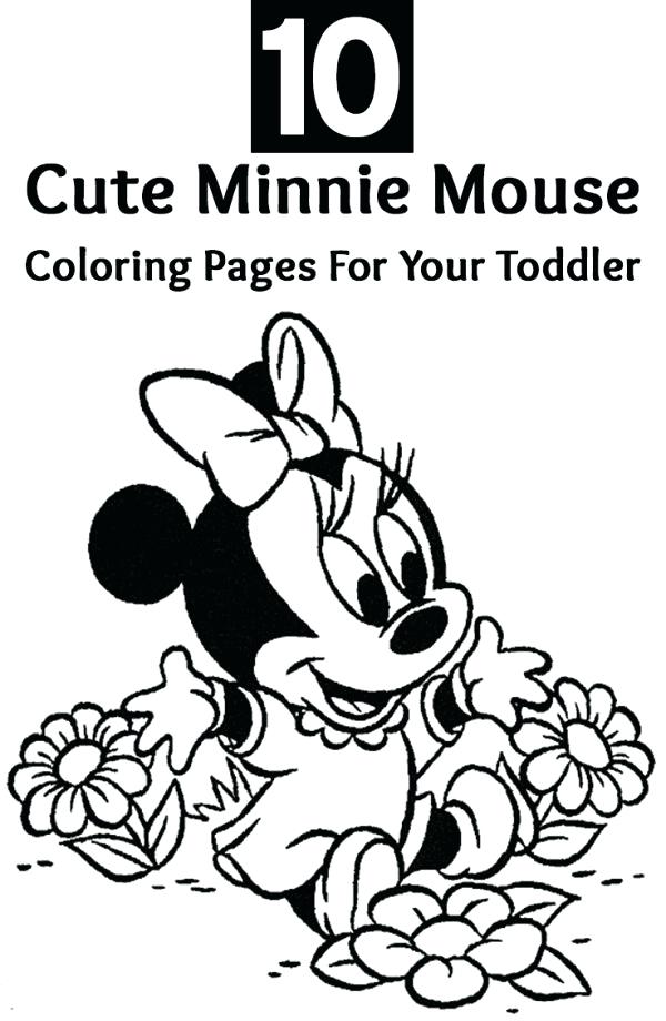 600x920 Minnie Mouse Bowtique Coloring Pages
