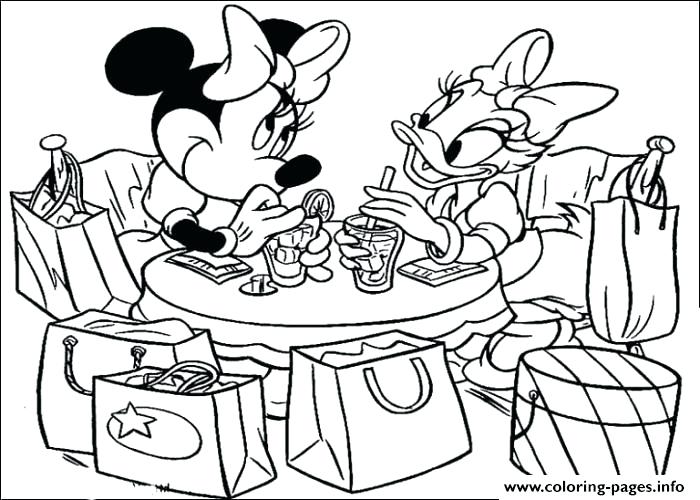 700x500 Minnie Mouse Printable Coloring Pages With Fashionable Mickey