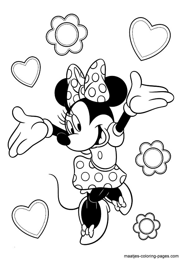 595x842 Minnie Mouse Dibujos Para Imprimir Imagenes Y P On Printable