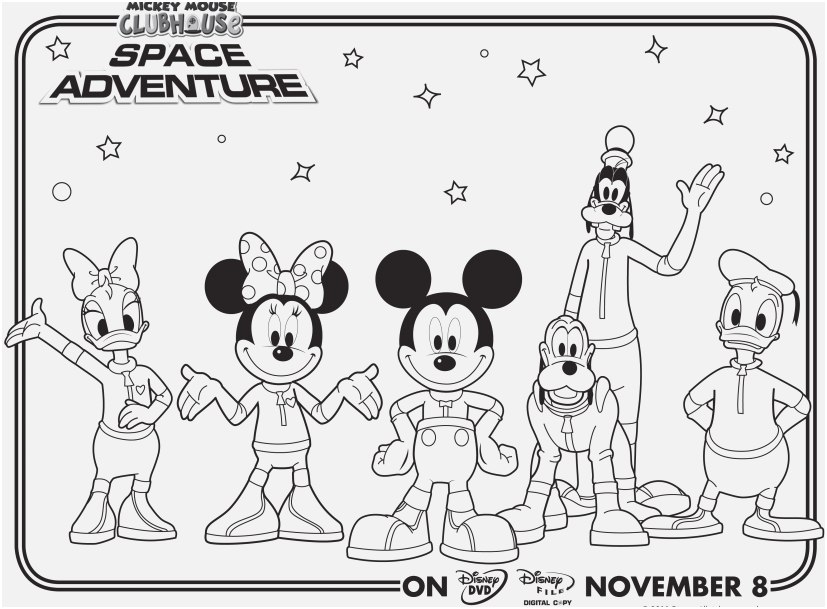 827x609 Free Minnie Mouse Coloring Pages Footage Mickey Mouse Clubhouse
