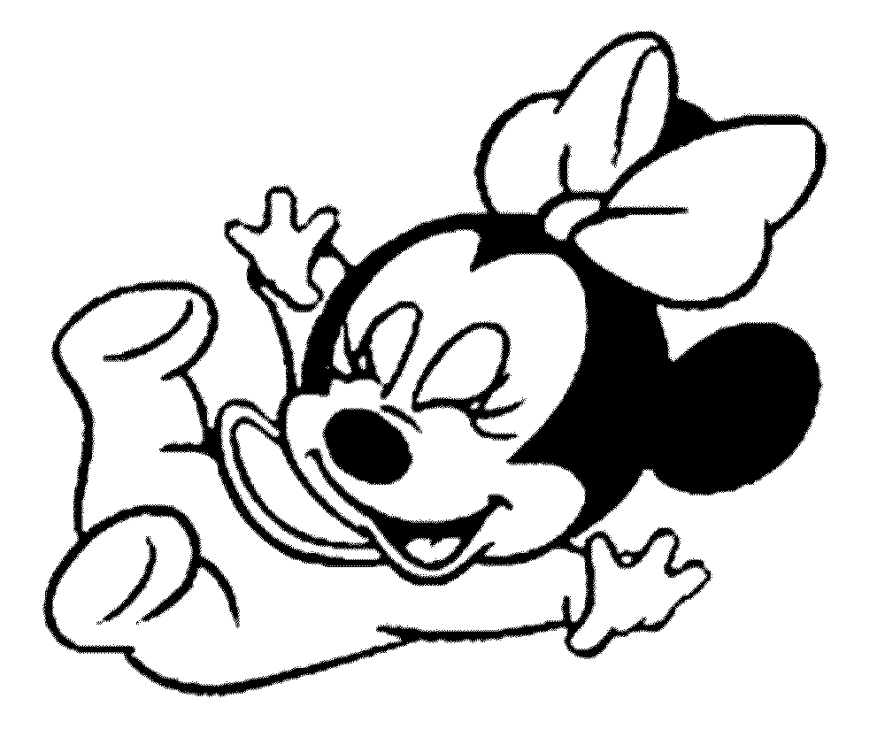 1000x833 Hurry Mouse Coloring Page Baby Minnie Pages Co