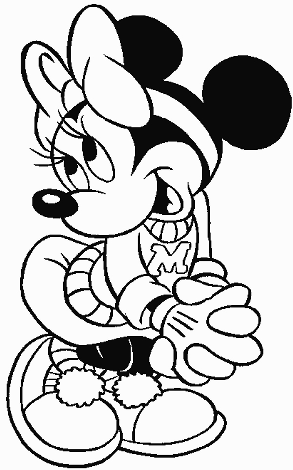 600x960 Minnie Mouse Coloring Sheet Inspiring Minnie Mouse Coloring Pages