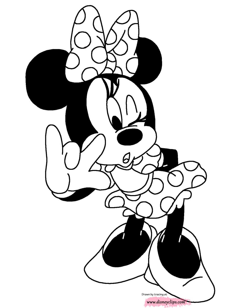 1000x1277 Coloring Pages Minnie Mouse New Free Printable Minnie Mouse