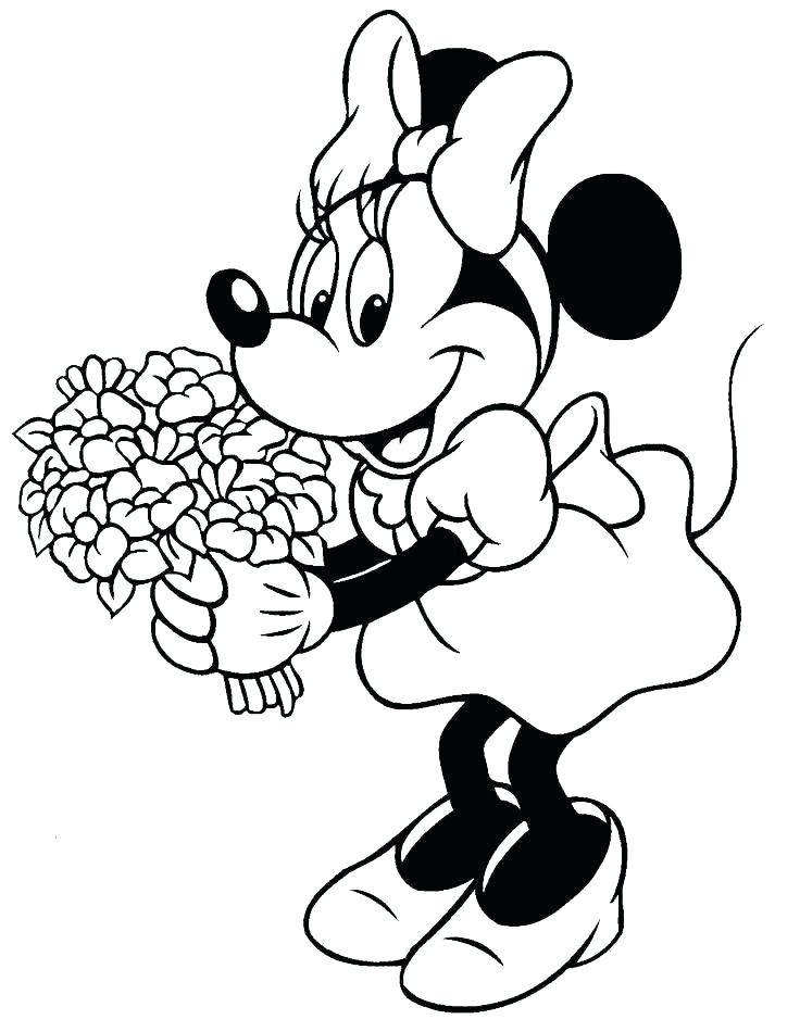736x950 Minnie Mouse Coloring Pages Mouse Coloring Page Barbie Princess