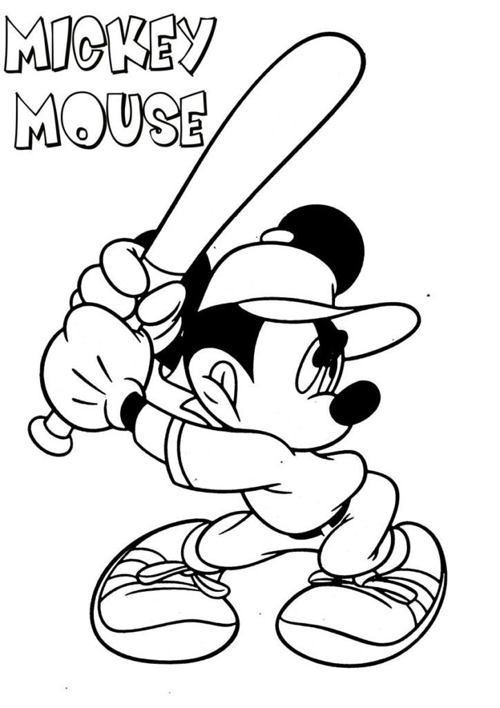 724x1024 Mickey Mouse Coloring Pages Pdf Depetta 2018 View Full Size