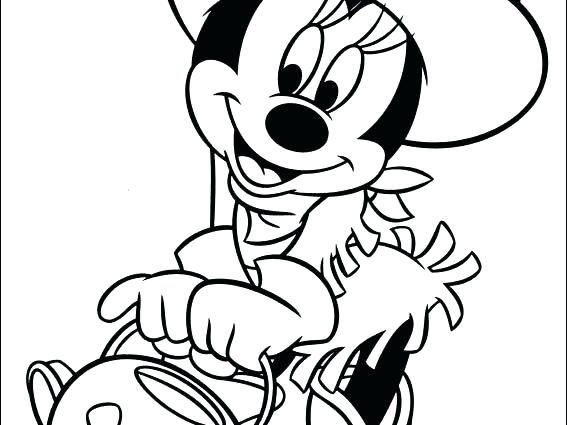 567x425 Minnie Mouse Halloween Coloring Pages Shippa.co