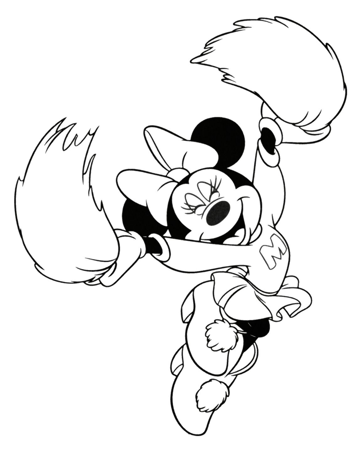 1132x1446 Dibujos Para Colorear De Disney Minnie Mouse Minnie Mouse