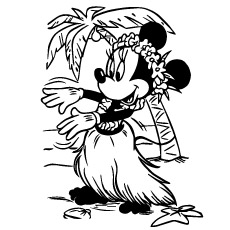 230x230 Delightful Design Minnie Mouse Coloring Page Top 25 Free Printable