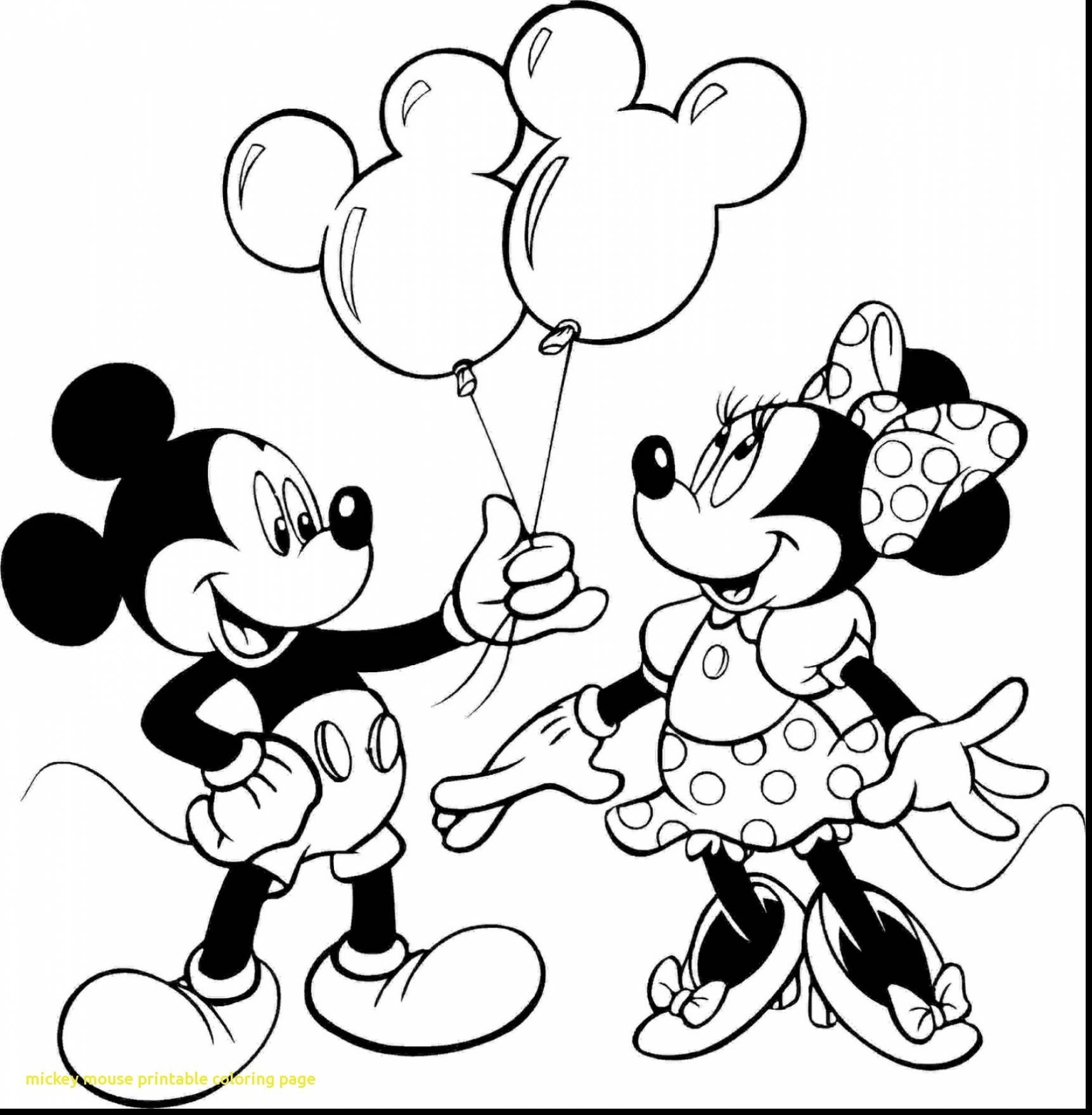 Minnie Mouse Valentine Coloring Pages