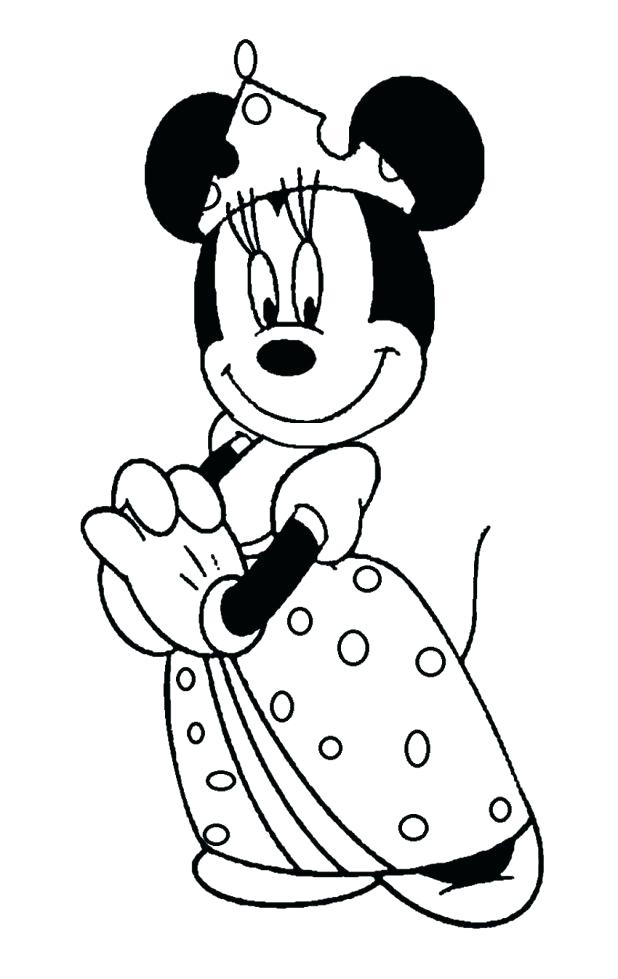 618x979 Minnie Mouse Valentine Coloring Pages Princess Coloring Pages