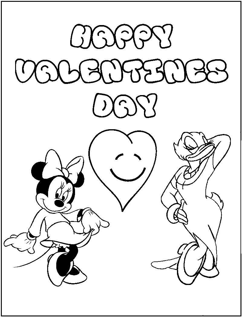 800x1050 Free Printable Valentine Coloring Pages For Kids On Perfect Minnie