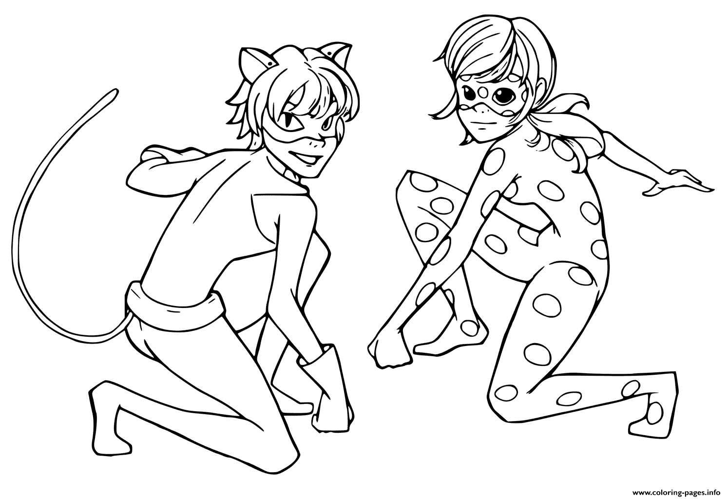 1494x1024 Print Miraculous Tales Of Ladybug Cat Noir Kids Coloring Pages
