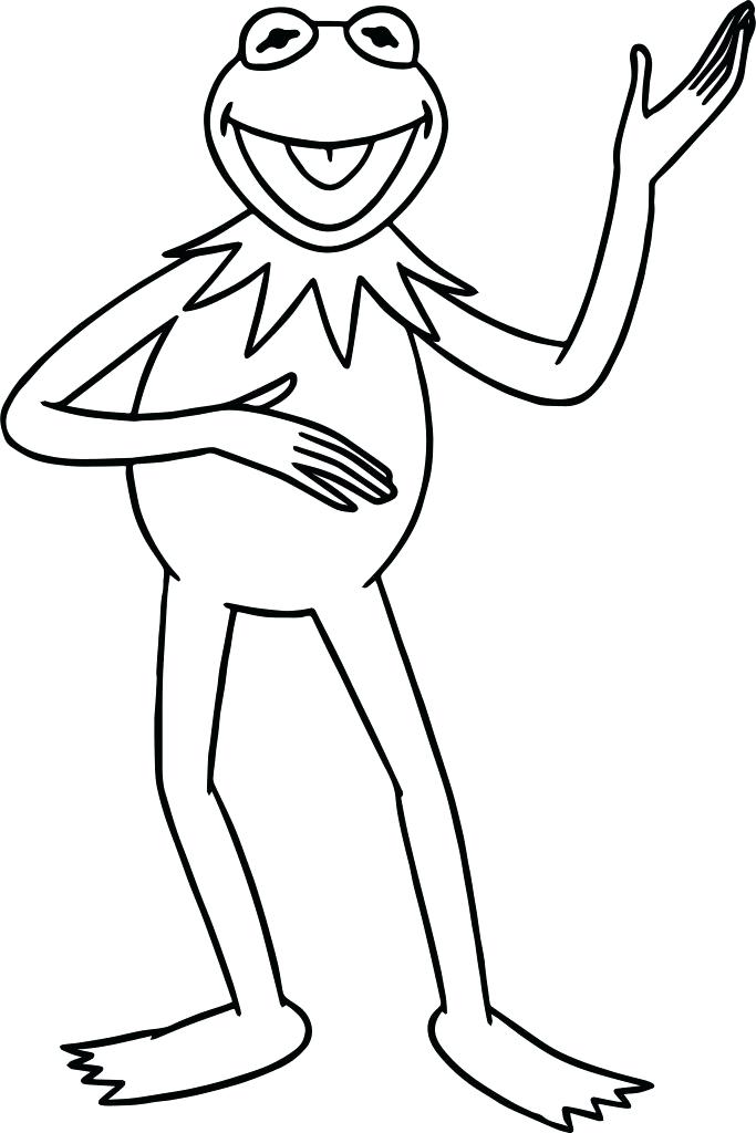 683x1024 Kermit The Frog Coloring Pages Trend The Frog Coloring Pages 6