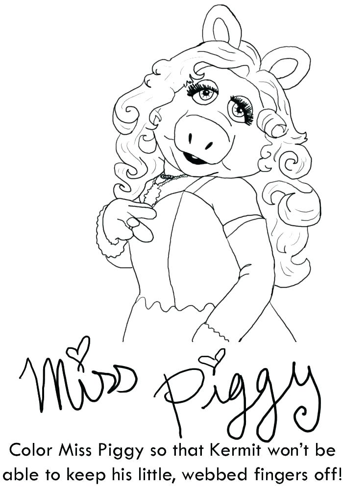 700x1000 Miss Bindergarten Coloring Pages Miss Coloring Pages Miss Piggy