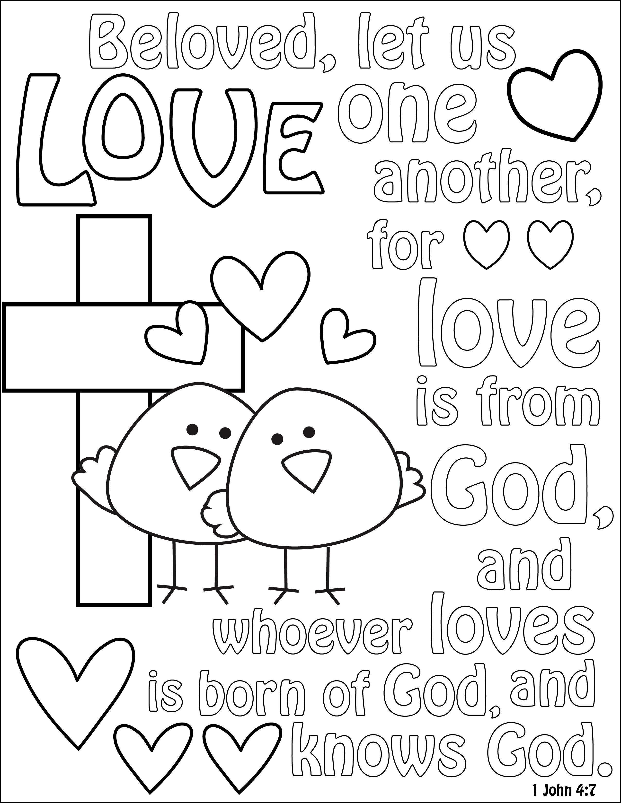 2554x3304 Security Love Thy Neighbor Coloring Pages 263