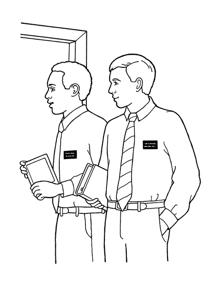 447x596 Fresh Missionary Coloring Pages Lds Page Inofa