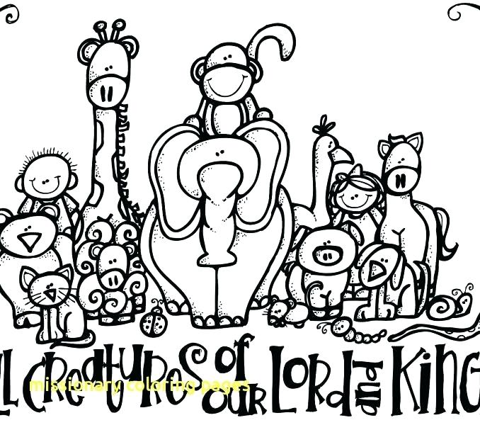 678x600 Lds Primary Missionary Coloring Page Pages With Free History