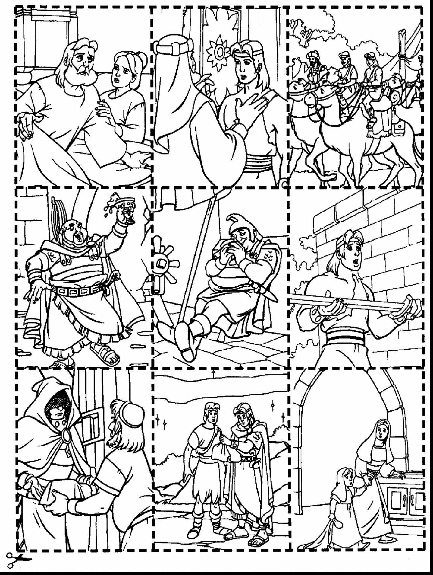 1437x1905 Marvelous Good Lds Nephi And The Brass Plates Coloring With Book