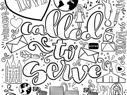 440x330 23 Missionary Coloring Pages, Lds Missionary Coloring Pages
